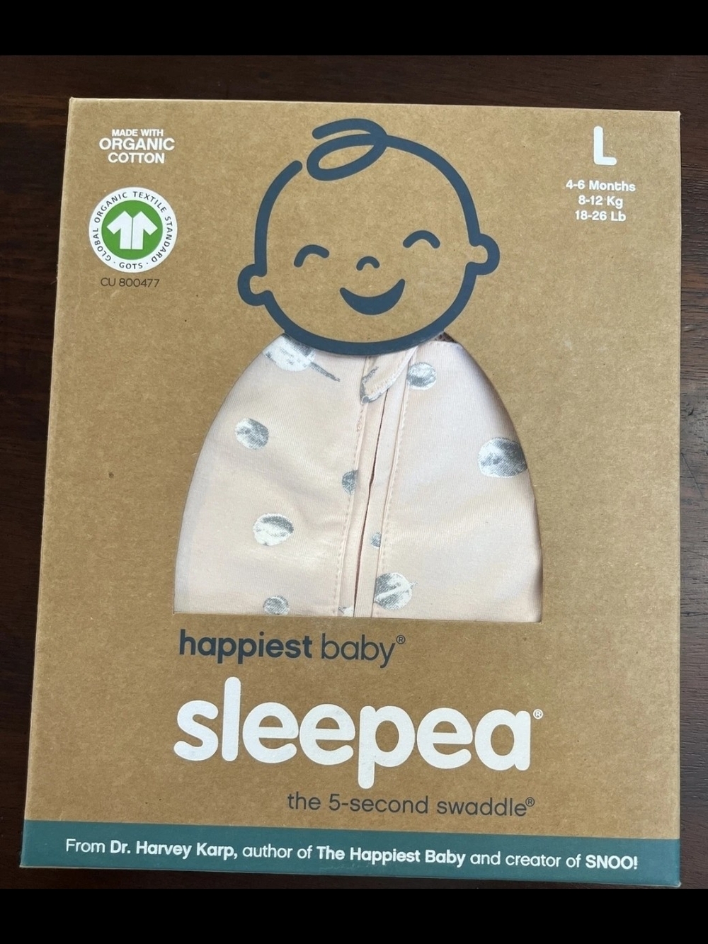Sleepea Baby Swaddle in Pink